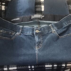 Torrid Dark Indigo Curvy Stretch Skinny Jeans
